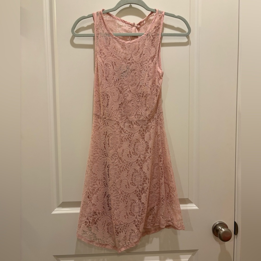 Wet Seal Lace Dress with Slip